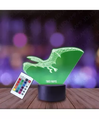 Lampka Nocna 3D LED LAMP Dinozaur Pterodaktyl