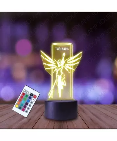Lampka Nocna 3D LED LAMP Overwatch Mercy
