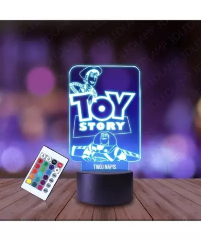 Lampka Nocna 3D LED LAMP Toy Story