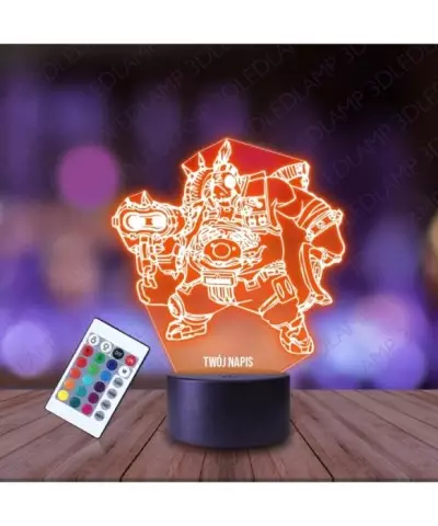 Lampka Nocna 3D LED LAMP Overwatch