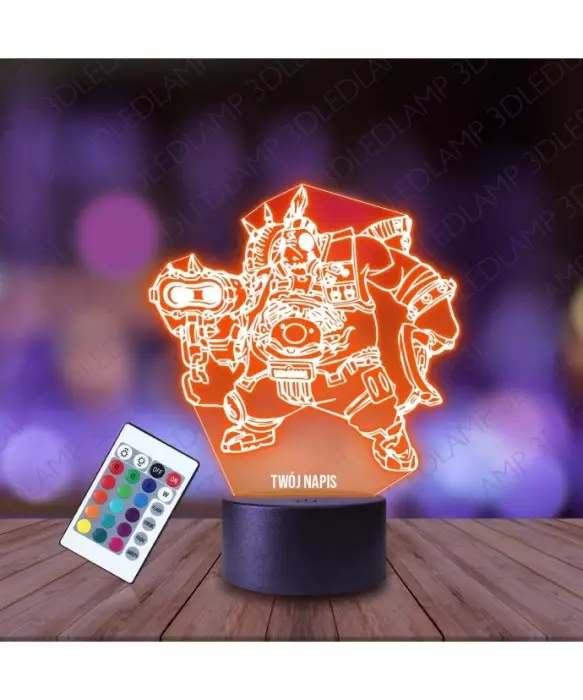 Lampka Nocna 3D LED LAMP Overwatch