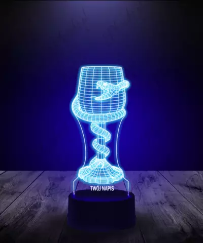 lampka_led_3d_plexido_lekarz_służba_zdrowia