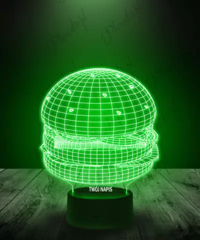 Lampka LED 3D Plexido Burger - 1