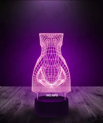 Lampka LED 3D Plexido Nos - 1