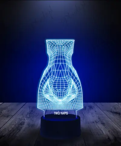 Lampka LED 3D Plexido Nos - 3