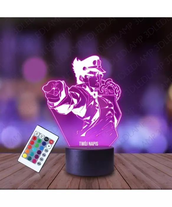 Lampka Nocna 3D LED LAMP Jojo's Bizzare Adventure