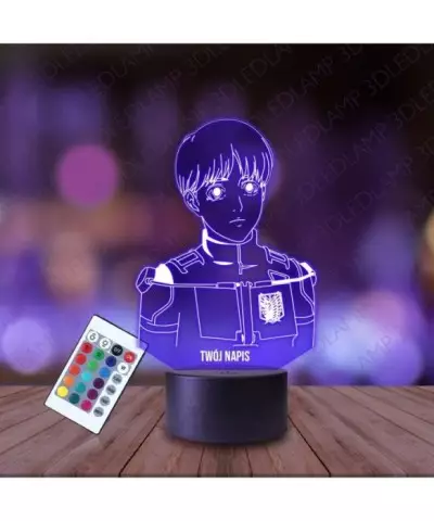 Lampka Nocna 3D LED LAMP Attack on Titan Alert