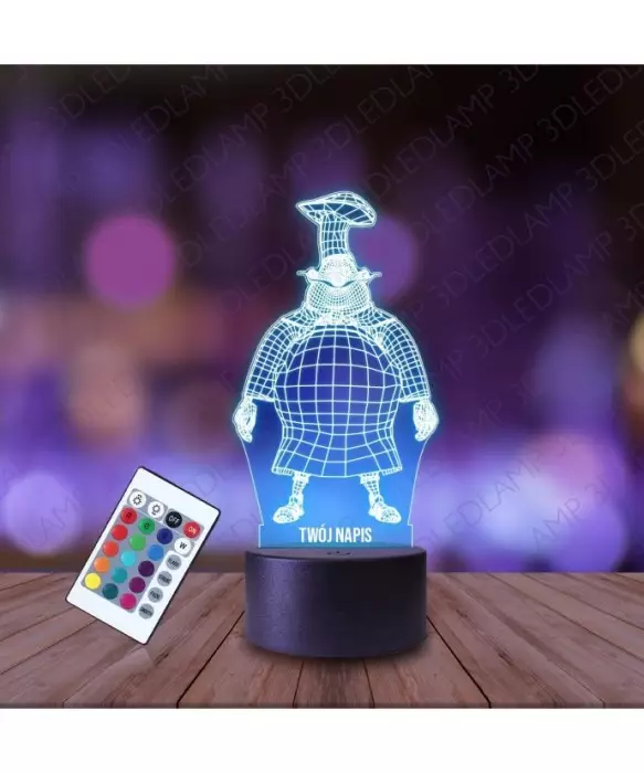 Lampka Nocna 3D LED LAMP Kucharz