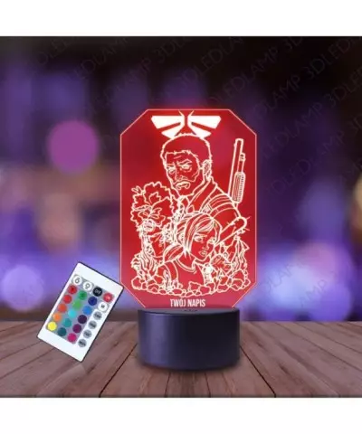 Lampka Nocna 3D LED LAMP The Last of Us Lou
