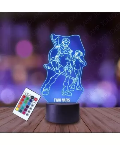 Lampka Nocna 3D LED LAMP The Last of Us Lou i Ellie