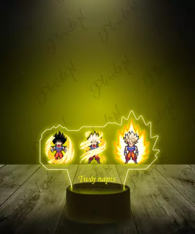 lampka_led_3d_plexido_z_nadrukiem_goku_super_transformacja