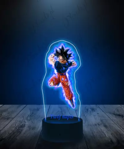 lampka_led_3d_plexido_z_nadrukiem_goku_ultra_transformacja