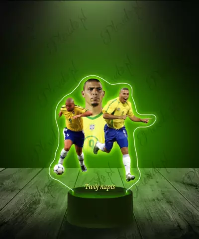 Lampka LED 3D Plexido z Nadrukiem Ronaldo Luis Nazario - 2