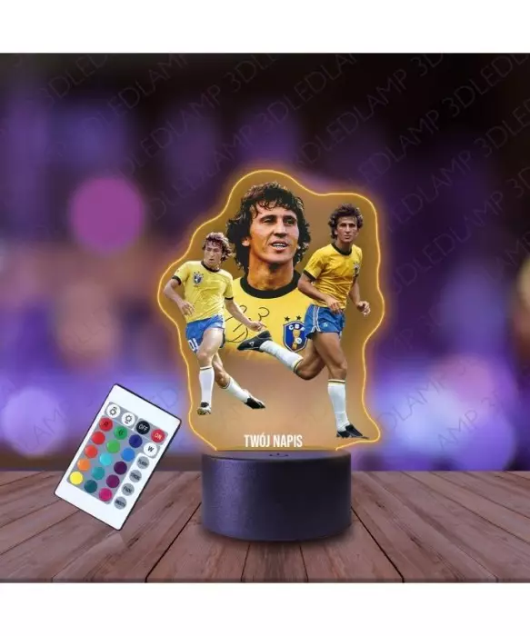 Lampka Nocna 3D LED LAMP z Nadrukiem Zico
