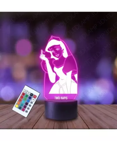Lampka Nocna 3D LED LAMP Arielka Mem