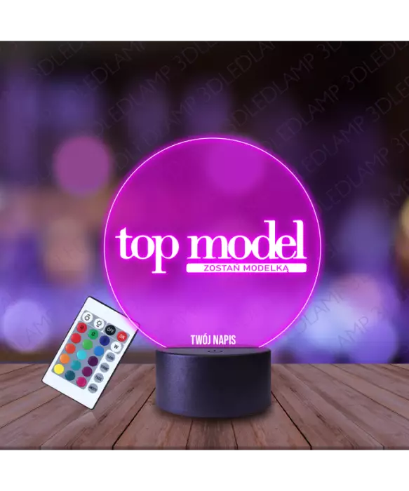 Lampka Nocna 3D LED LAMP Top Model