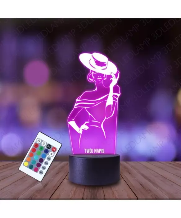 Lampka Nocna 3D LED LAMP Top Model Postać