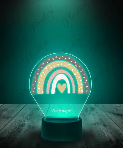 lampka_led_3d_plexido_tęcza_pastelowa