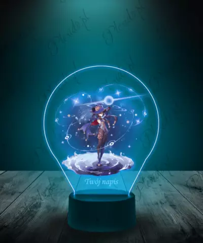 Lampka LED 3D Plexido z Nadrukiem Genshin Impact Nahida - 1