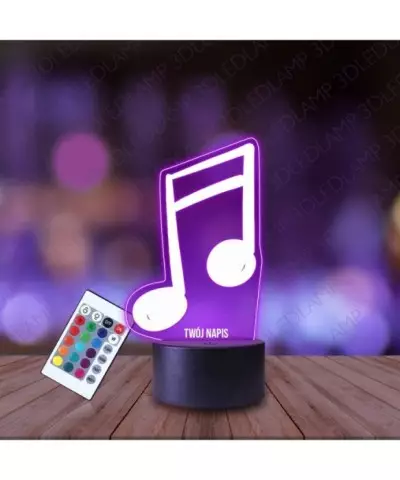 Lampka Nocna 3D LED LAMP Nuta Nutka