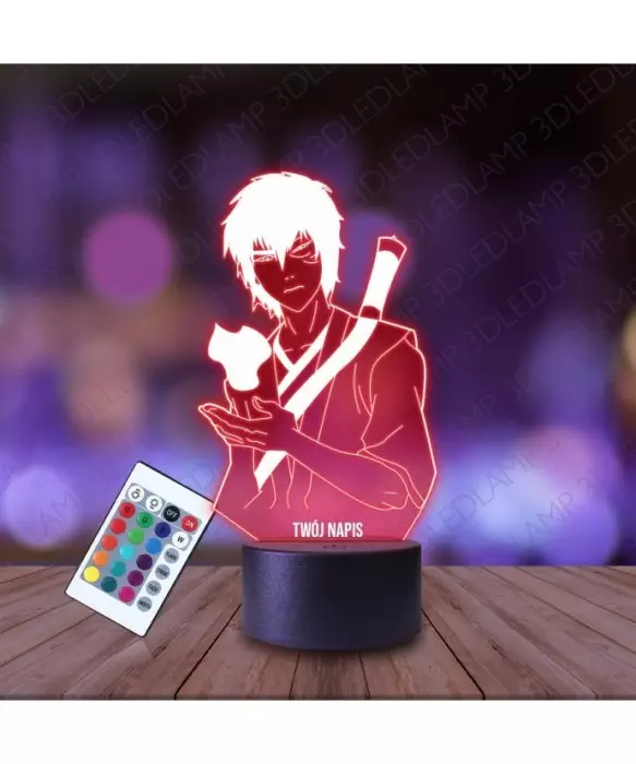 Lampka Nocna 3D LED LAMP Awatar Zuko