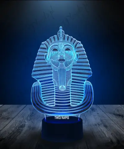 Lampka LED 3D Plexido Tutenchamon - 3