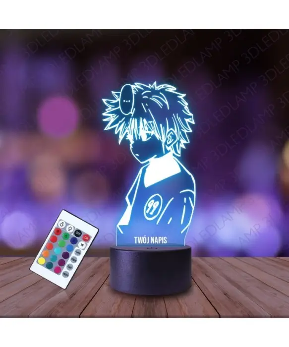 Lampka Nocna 3D LED LAMP Kurapika Hunter x Hunter