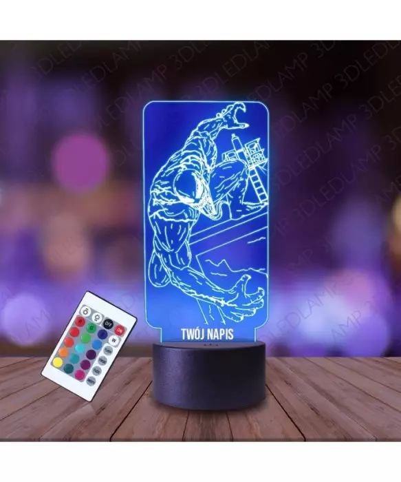 Lampka Nocna 3D LED LAMP Venom