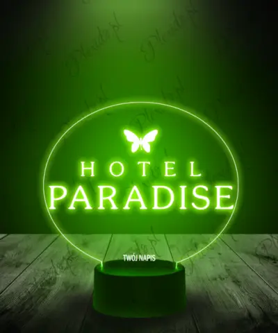 lampka_led_3d_plexido_hotel_paradise