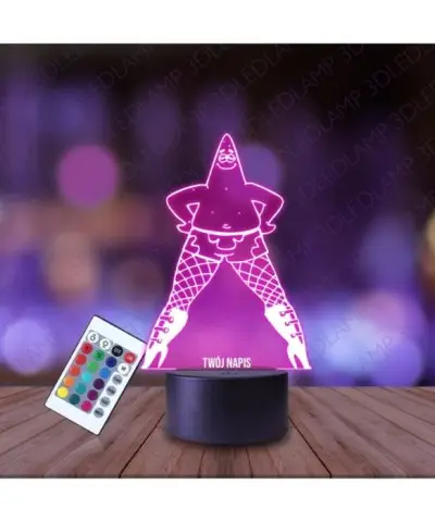Lampka Nocna 3D LED LAMP Sexi Patryk