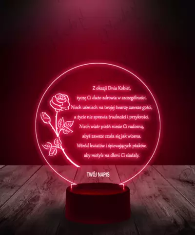 lampka_3d_led_plexido_prezent_na_dzień_kobiet_róża