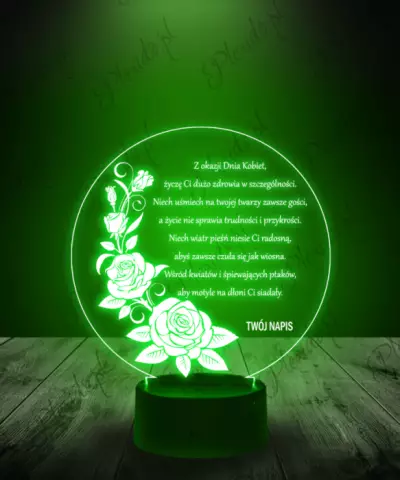 lampka_3d_led_plexido_prezent_na_dzień_kobiet_kwiatki_życzenia