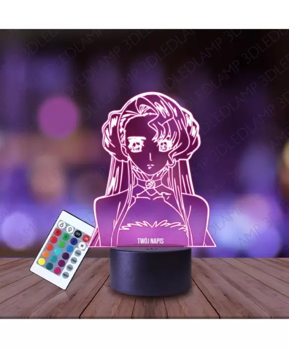 Lampka Nocna 3D LED LAMP Euphemia Li Britannia