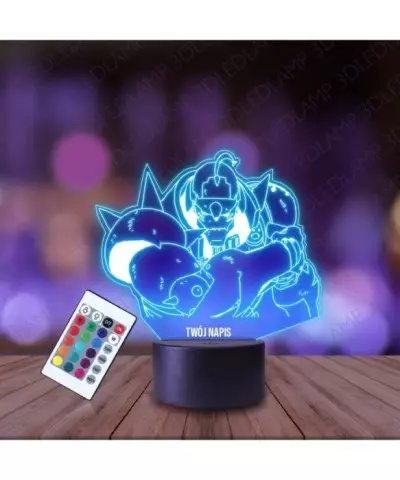 Lampka Nocna 3D LED LAMP Alphonse Elric
