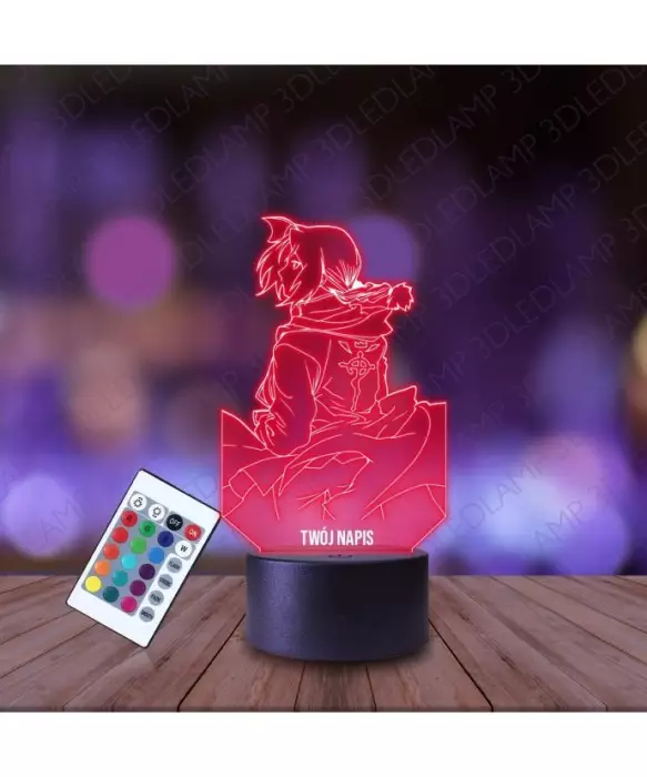 Lampka Nocna 3D LED LAMP Edward Elric