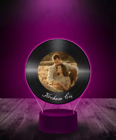 Ramka Winylowa Twoje Zdjęcie Kocham Cie - 1