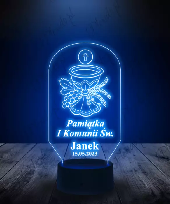lampka_led_3d_plexido_prezent_na_komunie_świętą