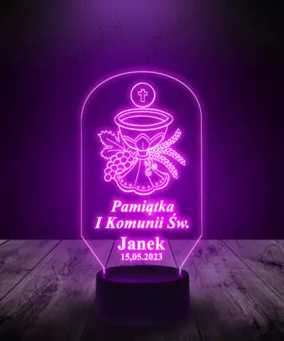 lampka_led_3d_plexido_prezent_na_komunie_świętą