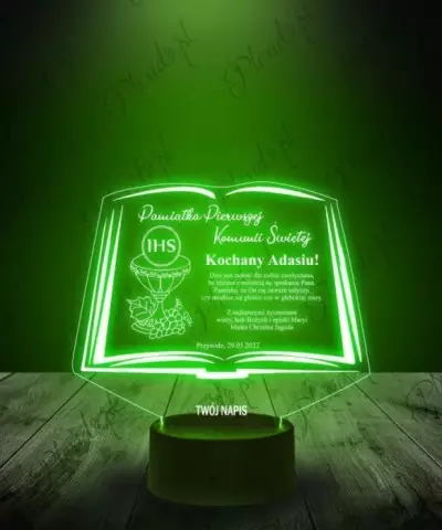 lampka_led_3d_plexido_komunia_święta_pamiątka_książka