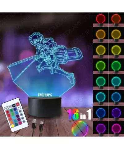 Lampka Nocna 3D LED LAMP Armin Alrert