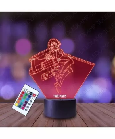 Lampka Nocna 3D LED LAMP Mikasa