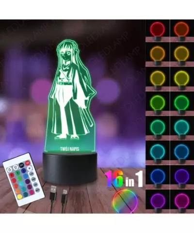 Lampka Nocna 3D LED LAMP Muichiro Tokito