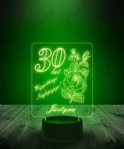 lampka_led_plexido_prezent_na_30_urodziny_kwiaty
