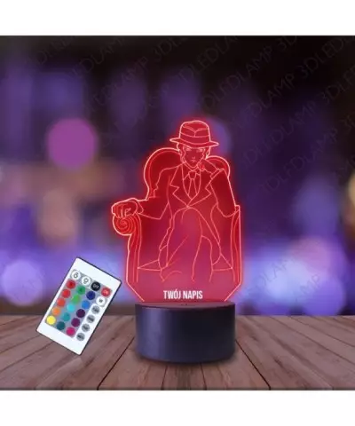 Lampka Nocna 3D LED LAMP Demon Slayer Muzan Kibutsuji