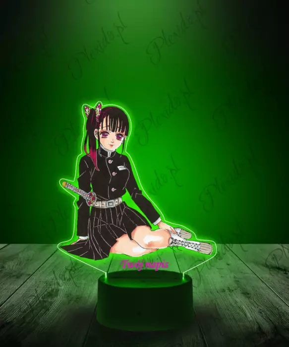 Lampka LED 3D Plexido z Nadrukiem Kanao Tsuyuri - 1