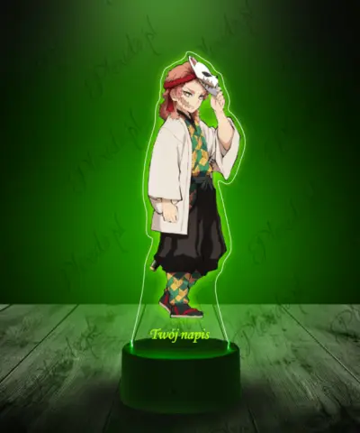 Lampka LED 3D Plexido z Nadrukiem Sabito Demon Slayer - 3
