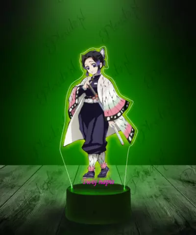 Lampka LED 3D Plexido z Nadrukiem Shinobu Kocho - 1