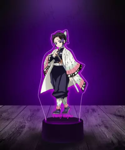 Lampka LED 3D Plexido z Nadrukiem Shinobu Kocho - 2