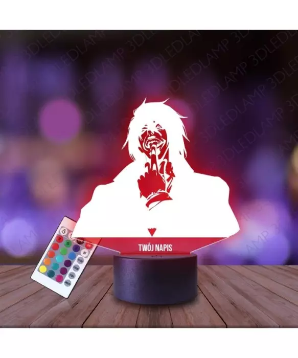 Lampka Nocna 3D LED LAMP Alucard Hellsing