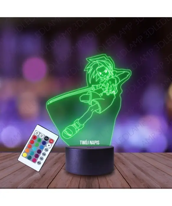 Lampka Nocna 3D LED LAMP Yoh Asakura Król Szamanów